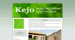 Desktop Screenshot of kejoschuttingbouw.nl